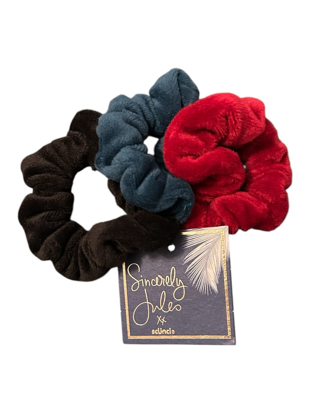 Sincerely Jules Velvet Scrunchie Set